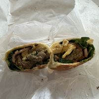 Vegan breakfast burrito  at Madtown Coffee in Nashville