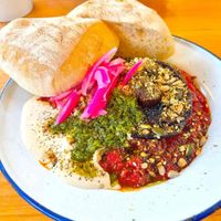 Shakshuka deliciousness at Canteen at The Eco Park in Porthtowan