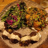 Falafel  at Honest Greens - Avenida in Lisbon