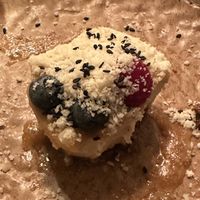 PB macadamia miso cheesecake  at Honest Greens - Avenida in Lisbon