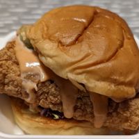 Southern Fried Tofu Sandwich at Jojo in Portland