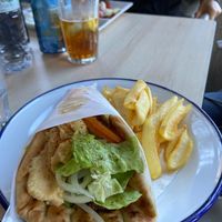Vegan pita 🥙  at Dionisos Born in Barcelona