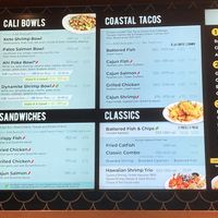 Two vegan options - Kaleslaw not vegan  at California Fish Grill in Bakersfield