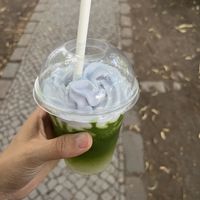 Blue coco cloud  at Matchasome in Berlin