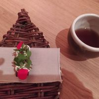 Part of the 15 course vegan menu at Salt in Budapest