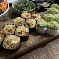 Veggie sushi   at Unagi Inu in Riga