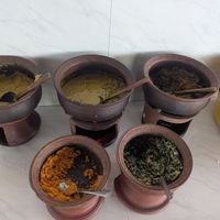 Buffet selection at Home Kitchen in Dambulla