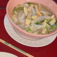 Noodle soup  at Lotash Seed in Bangkok