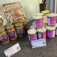 spreads  at Denns BioMarkt in Dresden