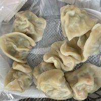 Veggie dumplings - to go   at Dumpling House in Sacramento