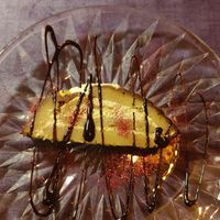 Vegan desert, made by request at  Al Circo Ristorante Italiano in Gran Canaria