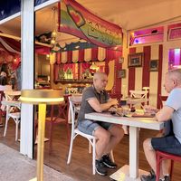 Terrace  at  Al Circo Ristorante Italiano in Gran Canaria