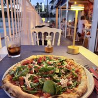 Pizza  at  Al Circo Ristorante Italiano in Gran Canaria
