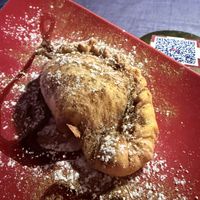 Sweet calzone  at  Al Circo Ristorante Italiano in Gran Canaria