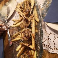 Apetizer vegan at La Paella De Su in Barcelona