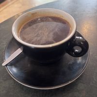 Long black   at Thomas J Walls Coffee in Edinburgh