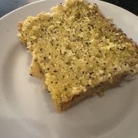 Lemon and poppyseed   at Thomas J Walls Coffee in Edinburgh