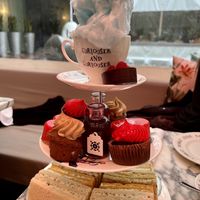   at Mad Hatters Afternoon Tea in London