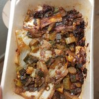 Cumin noodles at CHOP in Barcelona