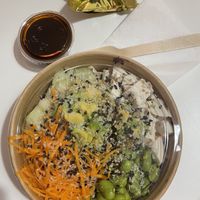 Custom poke bowl  at Green Poké - Indipendenza in Bologna