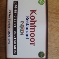  at Kohinoor in Paris