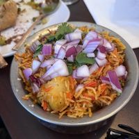 Vegetable briani  at Sargam Restaurant & Bar in Reynoldsburg