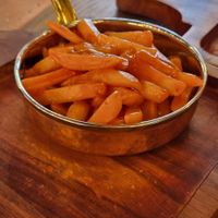 Saucy chips tapas at Donald Watson's Vegan Bar in Leicester