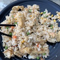 Fried rice with tofu  at PORKEEz in Paradise in Surfers Paradise