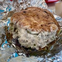 Falafel Pita ($10) at Achilles by the Sea in Santa Cruz