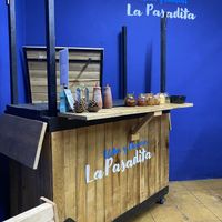 Barra de salsas   at La Pasadita in Aguascalientes