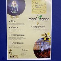  Menú vegano  at La Pasadita in Aguascalientes