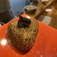 Grilled rice   at Vegan Izakaya NIJIYA 虹屋 in Kyoto