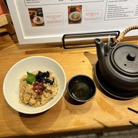 Dashi chazuke   at Vegan Izakaya NIJIYA 虹屋 in Kyoto