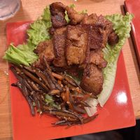 I forget the name for this but it was delicious   at Vegan Izakaya NIJIYA 虹屋 in Kyoto