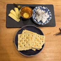 Cheese plate  at Vegan Izakaya NIJIYA 虹屋 in Kyoto