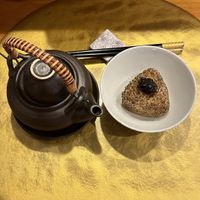 Broiled rice with broth  at Vegan Izakaya NIJIYA 虹屋 in Kyoto