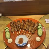 Yakitori  at Vegan Izakaya NIJIYA 虹屋 in Kyoto