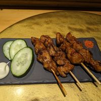 Yakitori at Vegan Izakaya NIJIYA 虹屋 in Kyoto