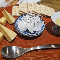 Cheese plate at Vegan Izakaya NIJIYA 虹屋 in Kyoto