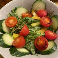 Veg salad.   Needed this!  at Vegan Izakaya NIJIYA 虹屋 in Kyoto