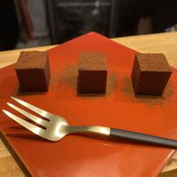 Chocolate dessert   at Vegan Izakaya NIJIYA 虹屋 in Kyoto