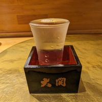 Sake at Vegan Izakaya NIJIYA 虹屋 in Kyoto
