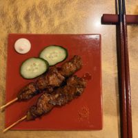 Soy meat Yakitori   at Vegan Izakaya NIJIYA 虹屋 in Kyoto