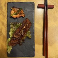 Soy meat yakiniku  at Vegan Izakaya NIJIYA 虹屋 in Kyoto