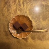 Chocolate Yokan   at Vegan Izakaya NIJIYA 虹屋 in Kyoto