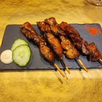 Yakitori at Vegan Izakaya NIJIYA 虹屋 in Kyoto