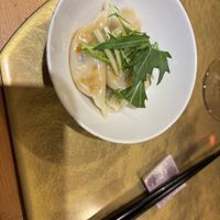 Delicious Dumplings  at Vegan Izakaya NIJIYA 虹屋 in Kyoto