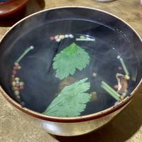 Simple soup in the Nijiya set  at Vegan Izakaya NIJIYA 虹屋 in Kyoto