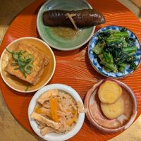 Obanzai at Vegan Izakaya NIJIYA 虹屋 in Kyoto