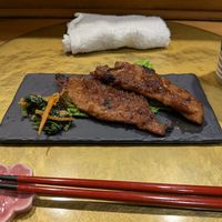 Soy meat yakiniku  👍🏻 also good at Vegan Izakaya NIJIYA 虹屋 in Kyoto